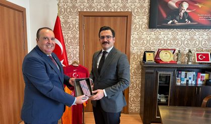 Tire Ticaret Odası Başkanı Mehmet Delikanlı’dan Başsavcı Burak Mola’ya Ziyaret