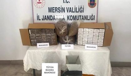 Mersin'de Sigara Kaçakçılarına Darbe: 15 Bin 800 Makaron Ele Geçirildi