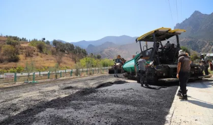 Eskişehir Sarıcakaya’da yol konforu artıyor