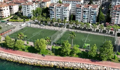Kocaeli Büyükşehir'den kırsala 12 futbol sahası