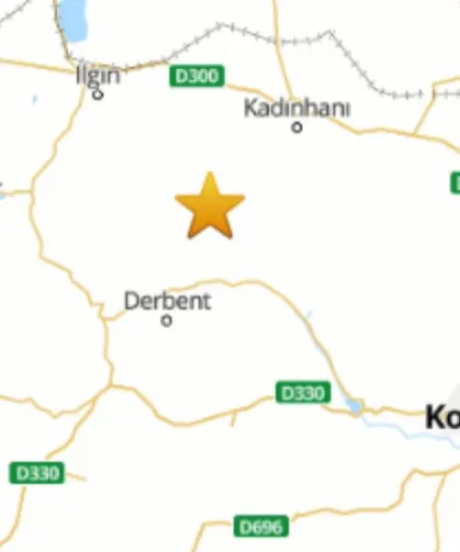 Konya Ilgın'da deprem... Bakan Yerlikaya: An itibariyle olumsuzluk yok