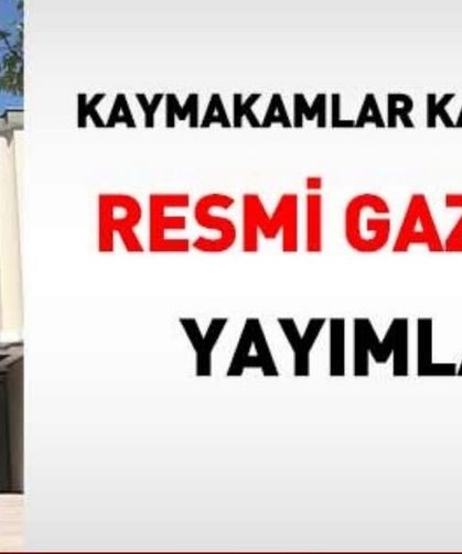 430 Mülki İdare Amirinin görev yeri değişti