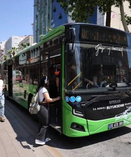 Denizli'de LGS öğrencilerine ücretsiz ulaşım