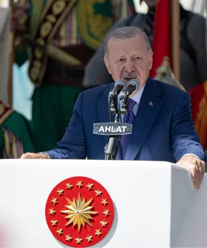 Cumhurbaşkanı Erdoğan'dan Ahlat'ta mesaj... Terörsüz Türkiye'de yeni dönem başlayacak