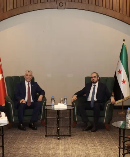 Ticaret Bakanı Bolat Şam'da... Yatırım Ajansı Başkanı Ramadan ile görüştü