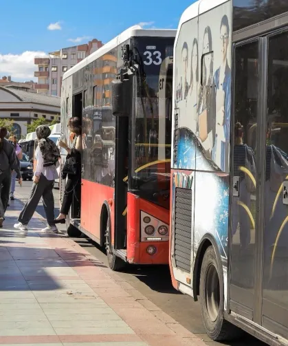 Balıkesir'de öğrencilere abonman desteği