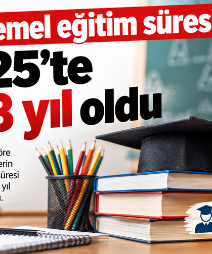 Muhtemel eğitim süresi 2025'te 16,8 yıl oldu