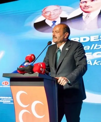 MHP İzmir'de Veysel Şahin güven tazeledi