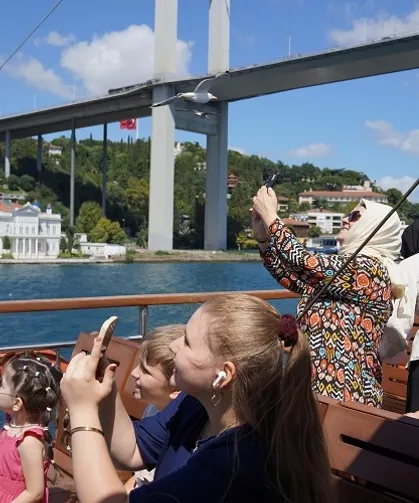 Okula dönüş öncesinde Boğaz turu