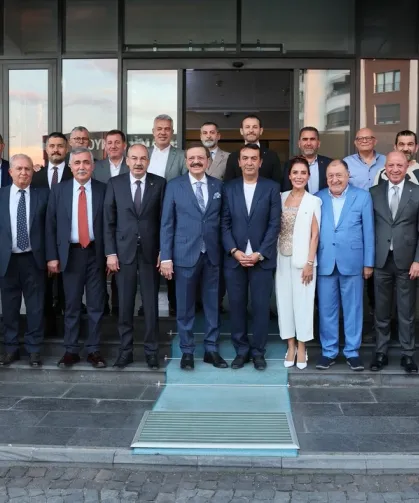 TOBB Başkanı'ndan KTO'ya ziyaret