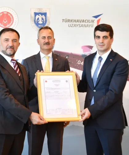 Türk havacılığında tarihi adım... HÜRKUŞ-II'ye Askeri Tip Sertifikası