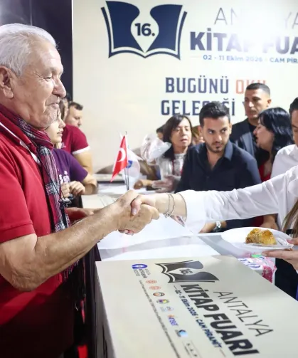 Antalya Kitap Fuarı rekorla kapanış yaptı