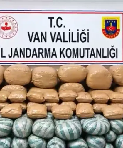 Van'da 517 kilogram uyuşturucu ele geçirildi