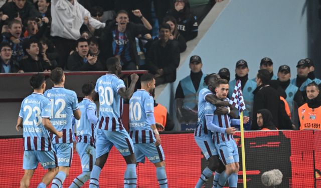 Trabzonspor yarı final biletini kaptı