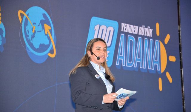 İYİ Parti Adana adayı Ayyüce Türkeş Taş projelerini açıkladı