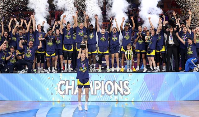 Fenerbahçe Alagöz Holding ikinci kez Avrupa Şampiyonu