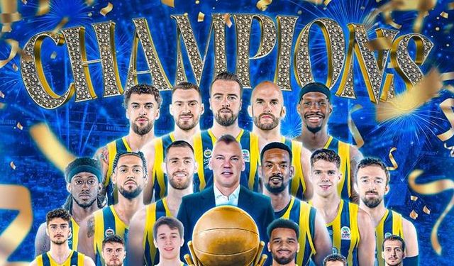 Fenerbahçe 11. kez Şampiyon