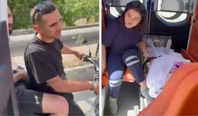 Kadıköy'de ambulansın önünü kesen kişiler yakalandı