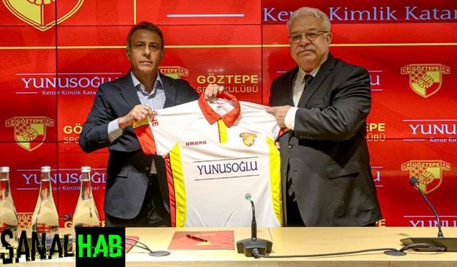 Göztepe'nin forma göğüs sponsoru belli oldu