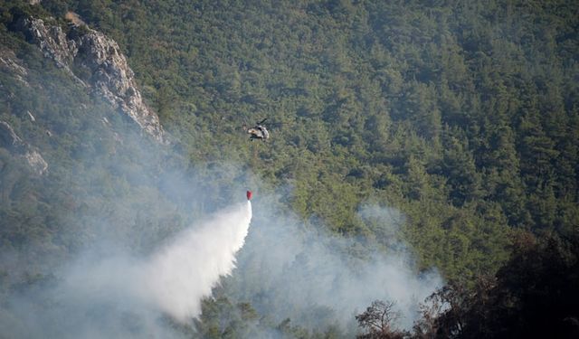 Menderes'teki yangın kontrol altına alındı