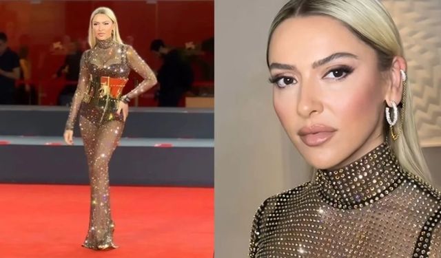 Hadise'nin Film Festivali'nde giydiği kıyafetin fiyatı dudak uçuklattı