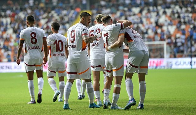 Galatasaray, Adana Demirspor'u deplasmanda farklı  geçti