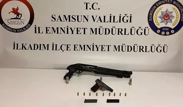 Samsun’da silah kaçakçılığı operasyonunda bir kişi yakalandı