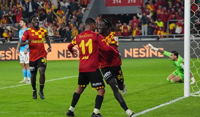 Göztepe, Trabzonspor'u 2-1 yendi