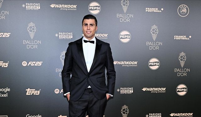 Ballon d'Or 2024'ü Rodri kazandı