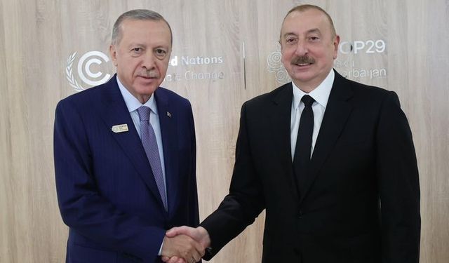 CB Erdoğan, Azerbaycan Cumhurbaşkanı Aliyev ile görüştü