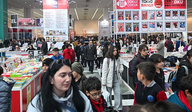 21. Ankara Kitap Fuarına yoğun ilgi