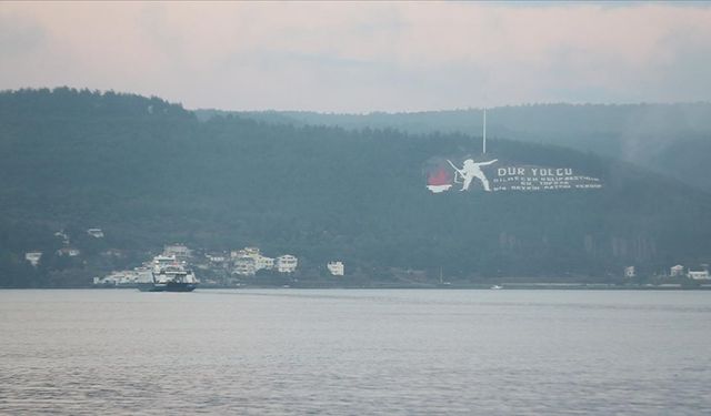 Çanakkale Boğazı gemi geçişlerine kapatıldı