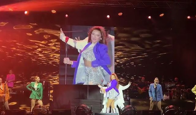 Hadise'nin Ankara performansı