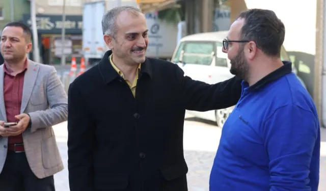 Başkan Çiftçi, Ramazan ayında da esnaflarla iç içe!