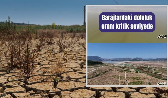 Barajlardaki doluluk oranı kritik seviyede