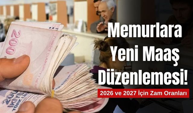 Memurlara yeni maaş düzenlemesi!