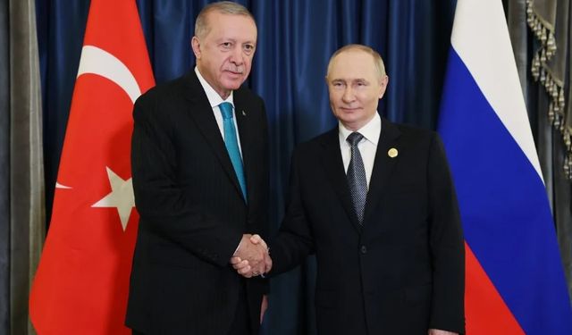 Erdoğan ve Putin Çin’de bir araya geldi