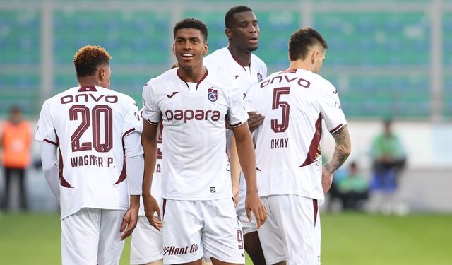 Trabzonspor hava hakimiyetini skora yansıtıyor