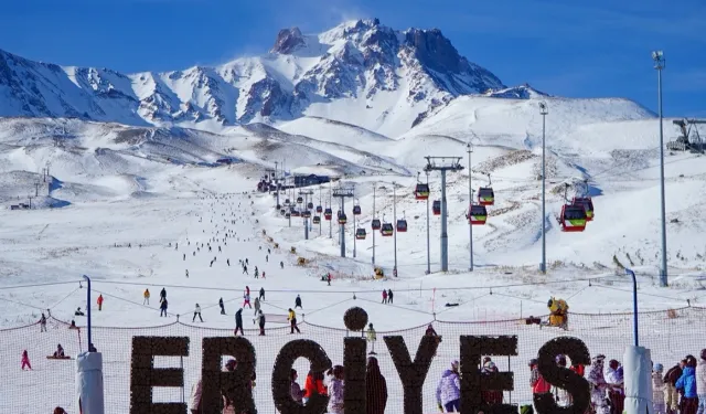 Kayseri Erciyes'e dünyaca ünlü gurur