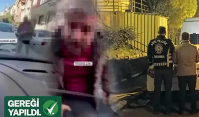 Ters yönde dehşet saçan sürücü yakalandı! Gereği yapıldı!