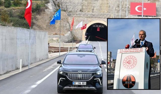 Alanya doğu çevre yolu ve demirtaş kavşağı hizmete açıldı