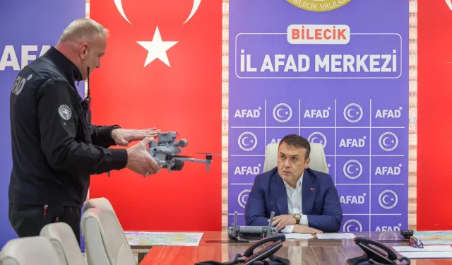 Bilecik Valisi Sözer'den AFAD'a tam destek