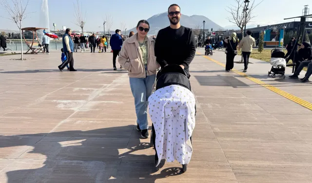 Recep Tayyip Erdoğan Millet Bahçesi Kayserililerin uğrak yeri oldu