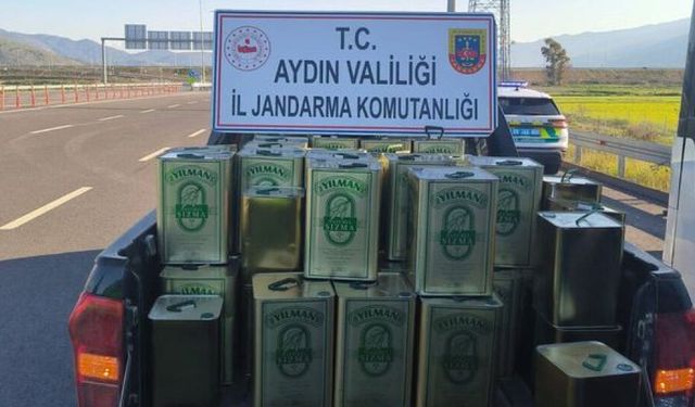 Aydın’da 1,4 Milyon TL Değerinde Taklit Zeytinyağı Yakalandı