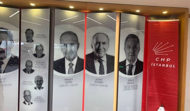 İstanbul İl Başkanlığı’nda 'Fotoğraf' Krizi: Kılıçdaroğlu’nun üzeri kapatıldı, siyasi ziyaretler peş peşe geldi!