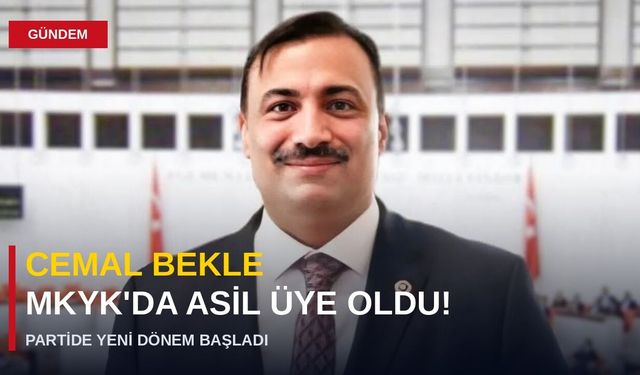 Cemal Bekle MKYK’da asil üye oldu