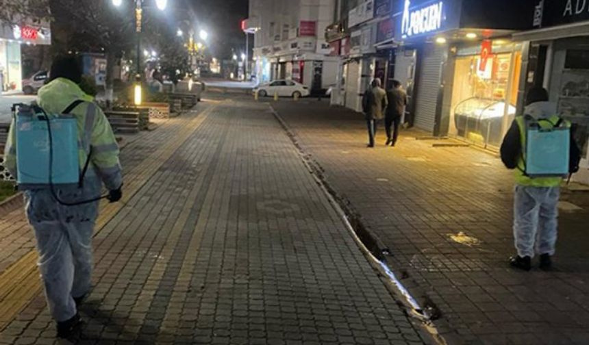 Kütahya'da buzlanmaya karşı solüsyon