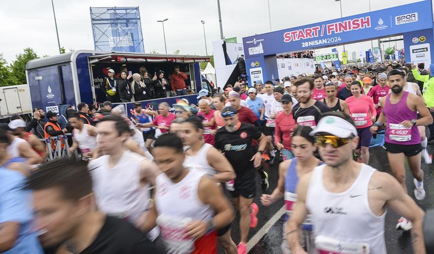 İstanbul Yarı Maratonu'nda kazanan isimler belli oldu