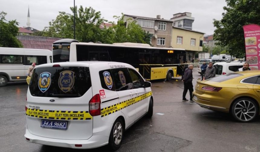 Ümraniye'de otobüs şoförüne silahlı saldırı