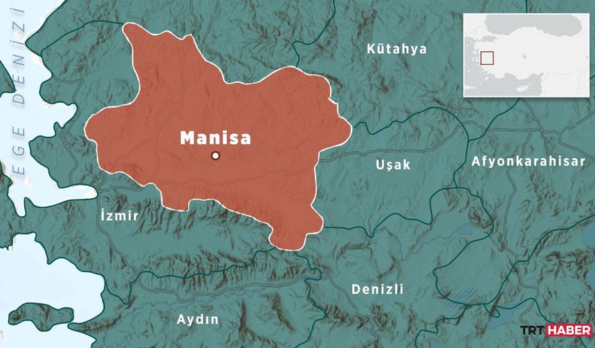 Manisa'da 4,8 büyüklüğünde deprem meydana geldi